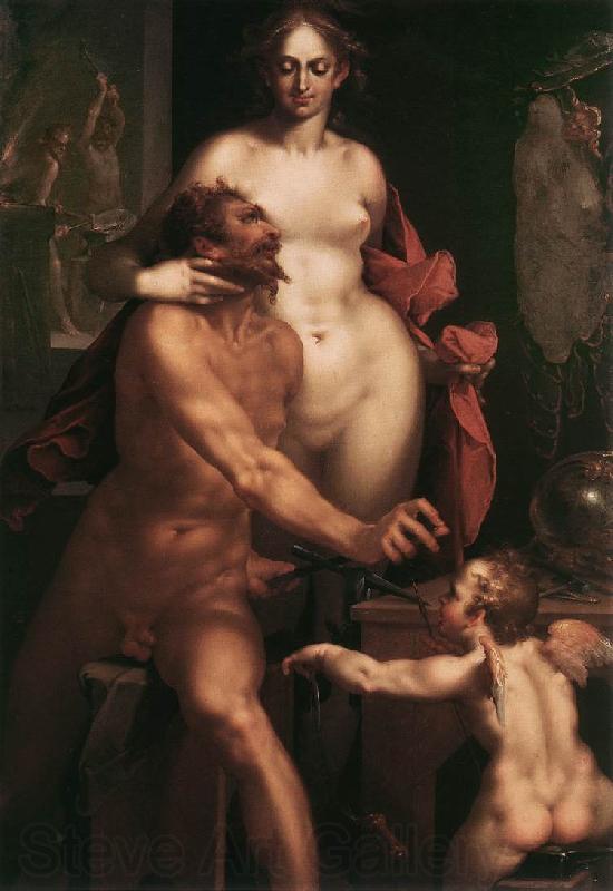 SPRANGER, Bartholomaeus Venus and Vulcan af Spain oil painting art
